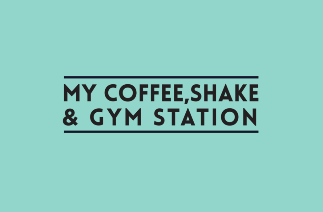 my coffee and shake station logo