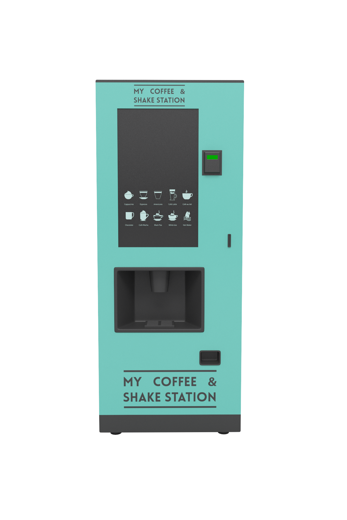 my coffee and shake station