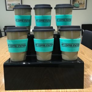 my coffee station reusable cups